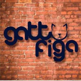 Logo Gatto Figa Pizza Bar