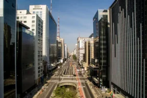 Vista Aérea da Avenida Paulista