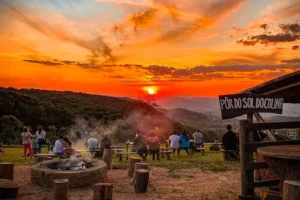Pôr do sol em Socorro